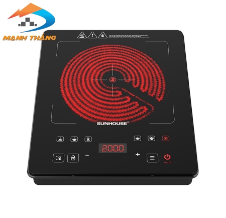 Bếp hồng ngoại cảm ứng SUNHOUSE SHD6006A