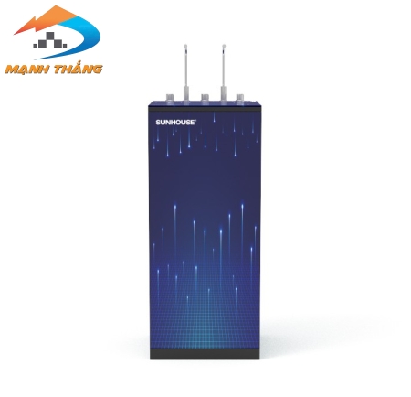 Máy lọc nước R.O nóng lạnh 10 lõi SUNHOUSE SHA76216CK