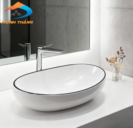 Lavabo sứ L396-1