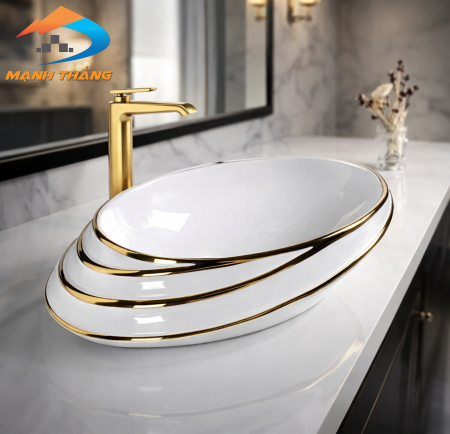 Lavabo sứ L8601B-F6
