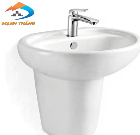 Lavabo sứ  + Chân treo WB-14