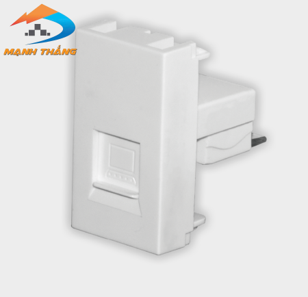 Set 3 Ổ cắm Internet âm tường DQHome ĐQ IW1 IO W (màu trắng)