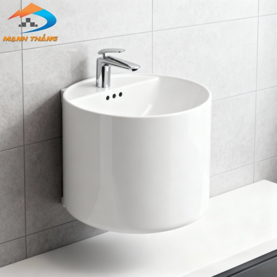 Lavabo sứ treo tường WB-2321