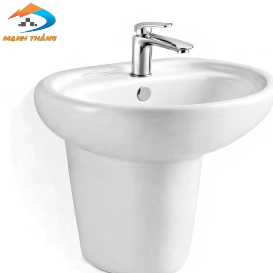 Lavabo sứ  + Chân treo WB-14