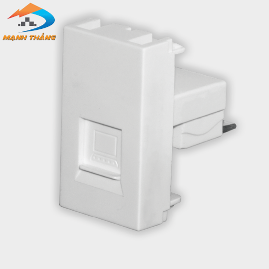 Set 3 Ổ cắm Internet âm tường DQHome ĐQ IW1 IO W (màu trắng)