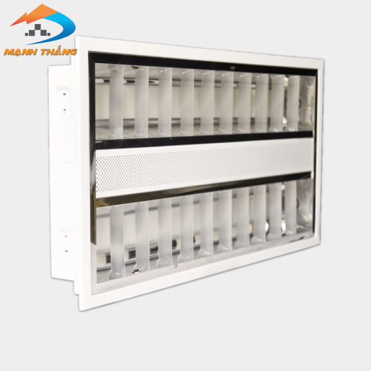 Bộ máng âm trần Điện Quang ĐQ RF06 214GASI (T5, 0.6m, đôi, ballast điện tử)