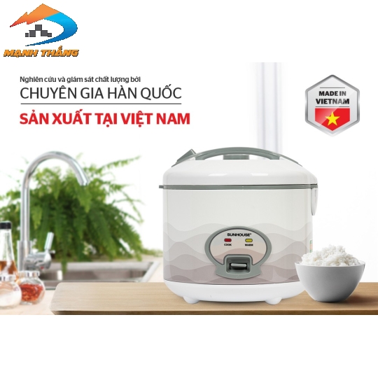 Nồi cơm điện 1.8L SUNHOUSE SHD8602