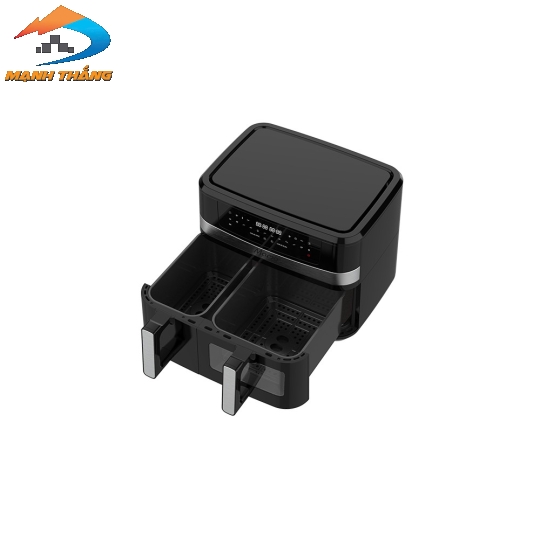 Nồi chiên không dầu 2 ngăn 10L Sunhouse Mama SHD4098