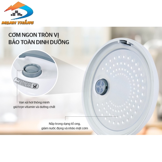 Nồi cơm điện 1.8L SUNHOUSE SHD8602