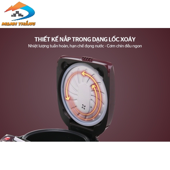 Nồi cơm điện tử 1.8L Sunhouse SHD8909