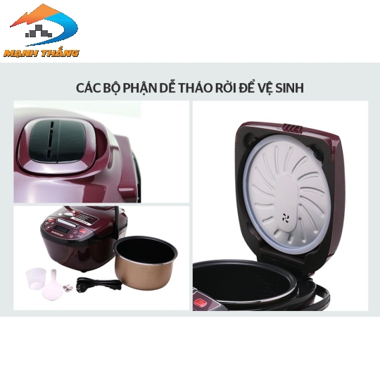 Nồi cơm điện tử 1.8L Sunhouse SHD8909