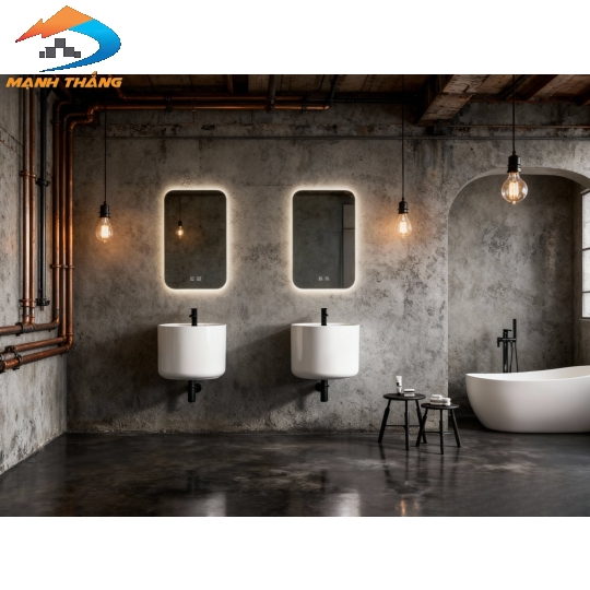 Lavabo sứ treo tường WB-2321