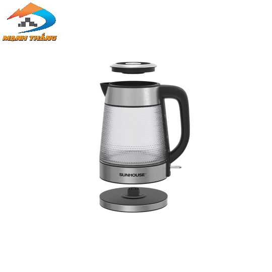 Ấm siêu tốc thủy tinh 1.8L Sunhouse SHD1220