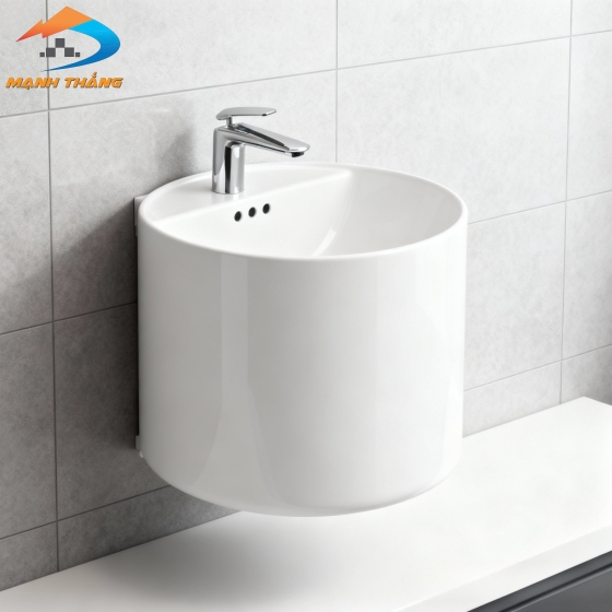 Lavabo sứ treo tường WB-2321